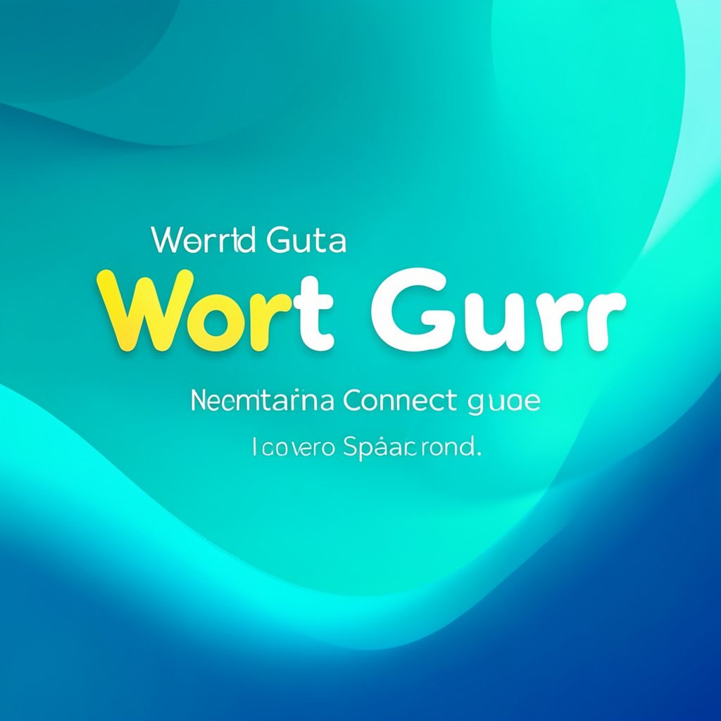 Wort Guru answers tile in teal and white.