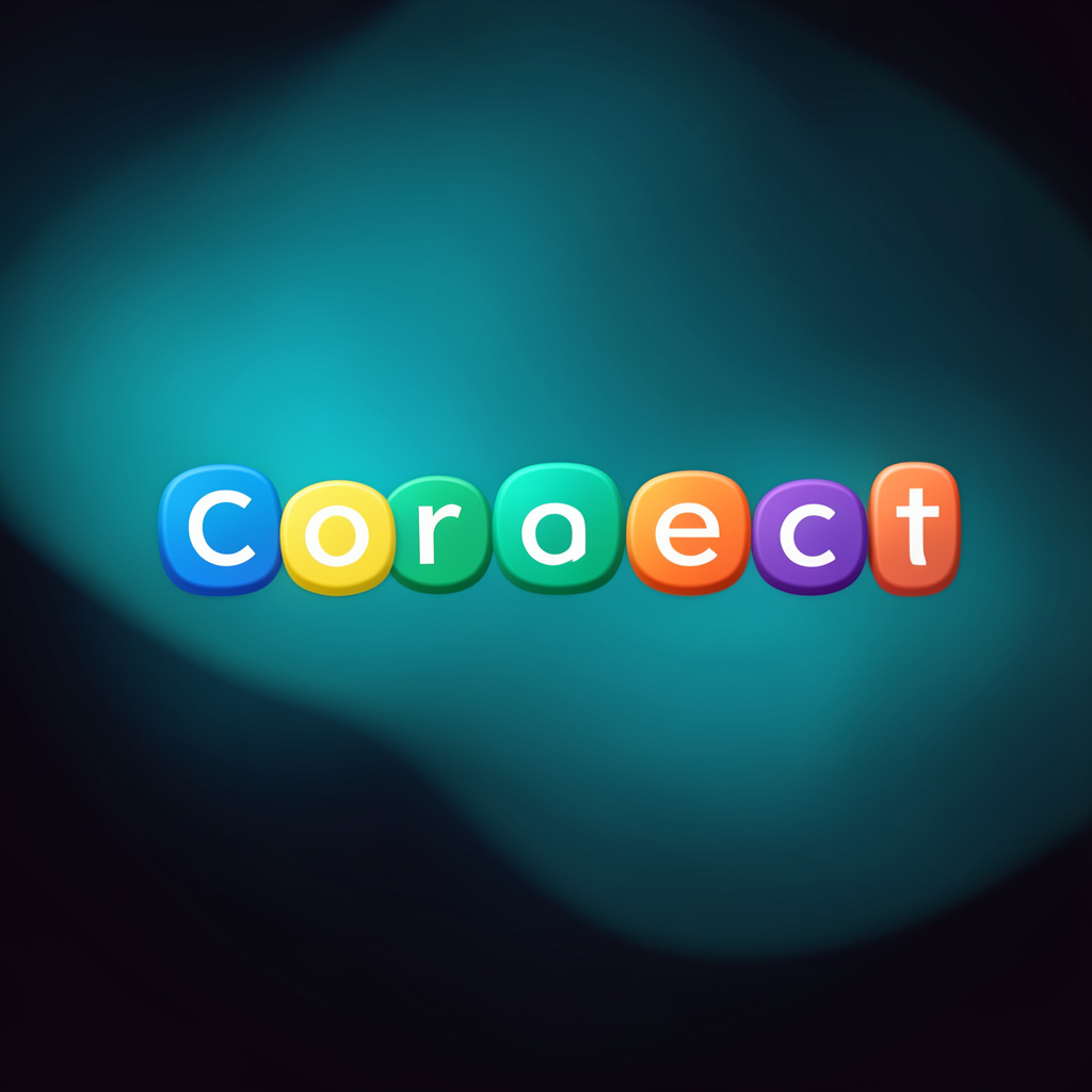 Word Connect Answers logo with colorful letter tiles on a dark background